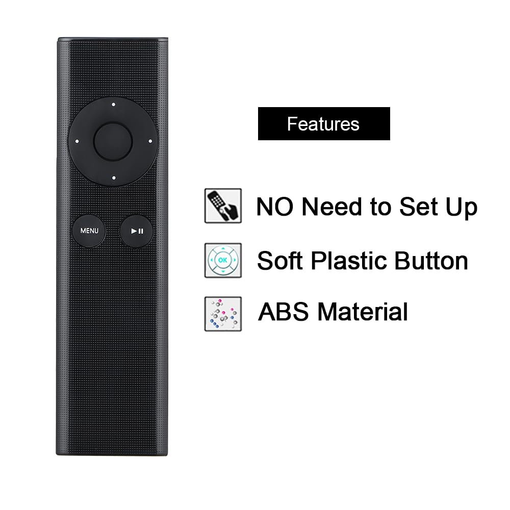 Afstandsbediening voor Apple TV 4K HD TV 1e 2e 3e 4e 5e TV2 TV3 Box voor iPhone iPad Mac MacBook MC377LL/A A2169 A1842 A1625