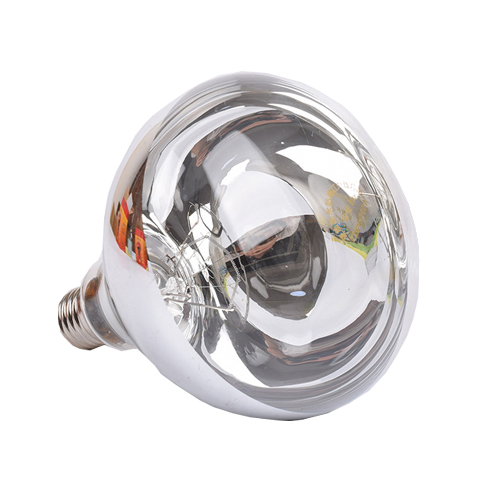 Lampe chauffante pour volaille, 220V, rayon infrarouge, conservation thermique, service de chauffage pour reptile, botanique, amphibien, animal de compagnie, bétail: XS / WHITE