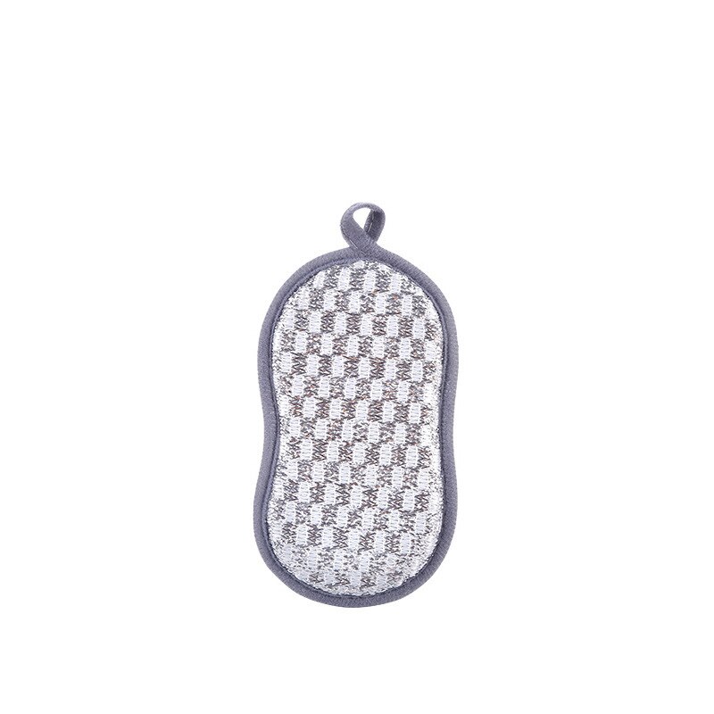 Double-sided Anti-microbial cleaning sponge melamine sponges kitchen sponge for washing dishes kitchen scourer pan brush tools: Beige