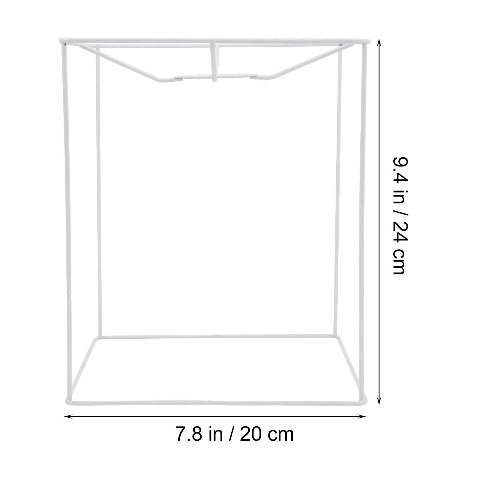 Hängen Lampe Gestell gewebte Lampe Rahmen Eisen Kunst Licht Gestell Lampenschirm Rahmen für DIY