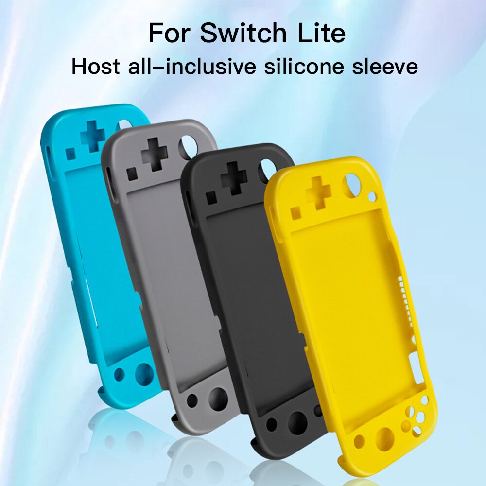 Caso de silicone macio para nintend switch lite caso para nintendo switch ns lite acessórios coque protetor tpu capa protetora