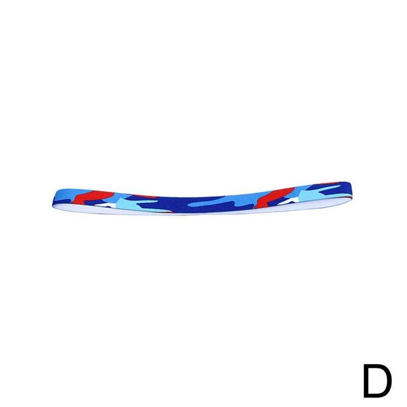 Sport Hairband Running Band Sweat Anti-slip Elastic For Women badminton Sweatband Men Bands Biking Headbands Hair Grip C1E9: D
