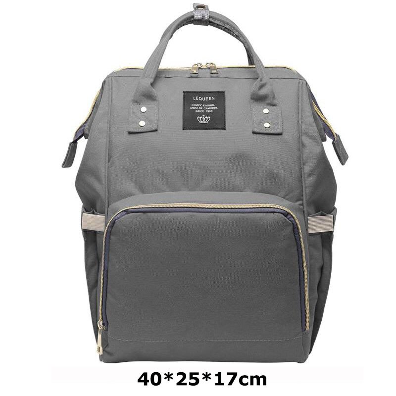LEQUEEN Brand Baby Diaper Mummy Bags Large Capacity Maternity Nursing Diaper Bags infant Nappy changing bag Backpack Baby Care: 20