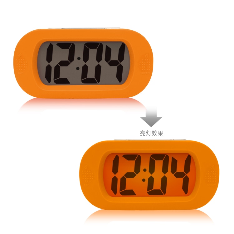 Barn väckarklocka student radiostyrd klocka led relojes despertadores de mesita dagliga nödvändigheter sc  oo50ac