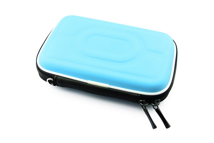 SUMPK 158x100x46mm Custodie colorato Portatile Accessori Digitali trasportare Borse per il Telefono mobile/potenza banca/HDD/Fotocamera/MP3: cielo blu