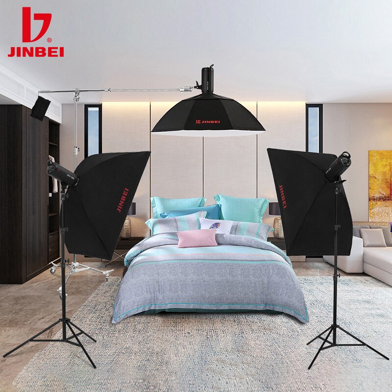 JINBEI M-80 × 120cm Rechteck Softbox mit Bowens Berg Studio Strobe Blitz-Kasten Reflektierende Beleuchtung Diffusor Fotografie Ausrügestochen