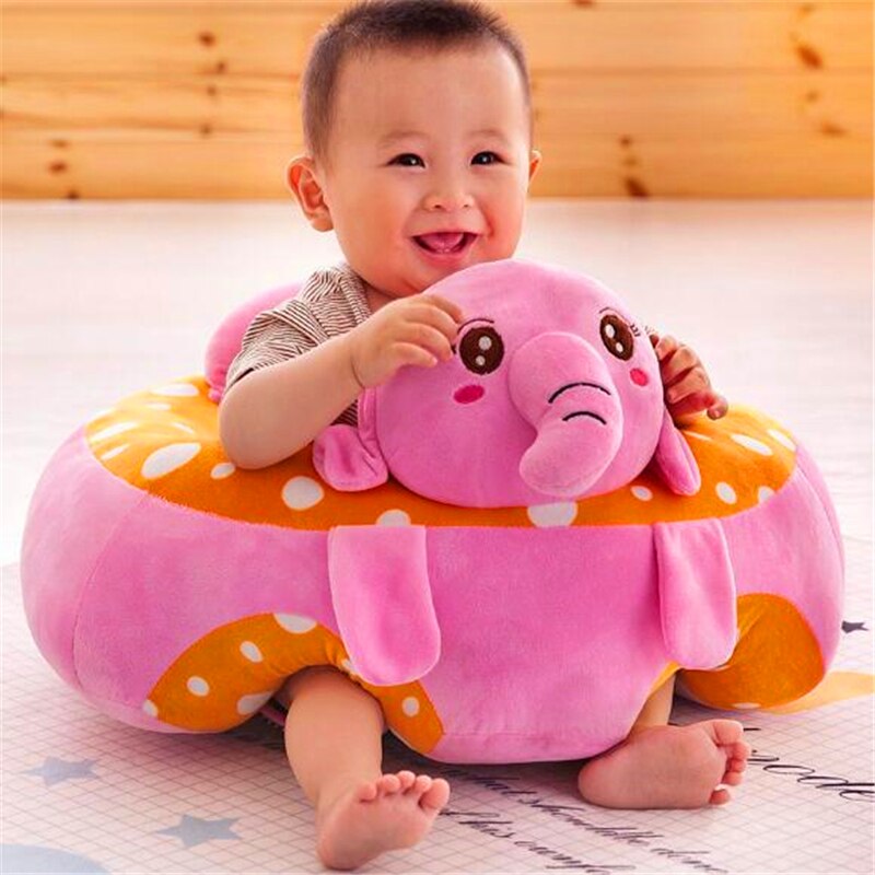 Canape-Silla de bebé de prevención de caída, cómoda silla de bebé con relleno, asiento de silla de bebé: B