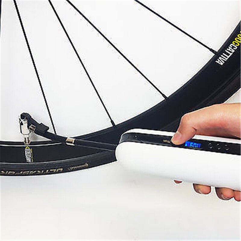 150 psi polkupyörän sähköinen inflaattori polkupyöräjakson ilmanpainepumppu ladattava langaton rengaspumppu mtb maantiepyörän auton ilmapuhallin