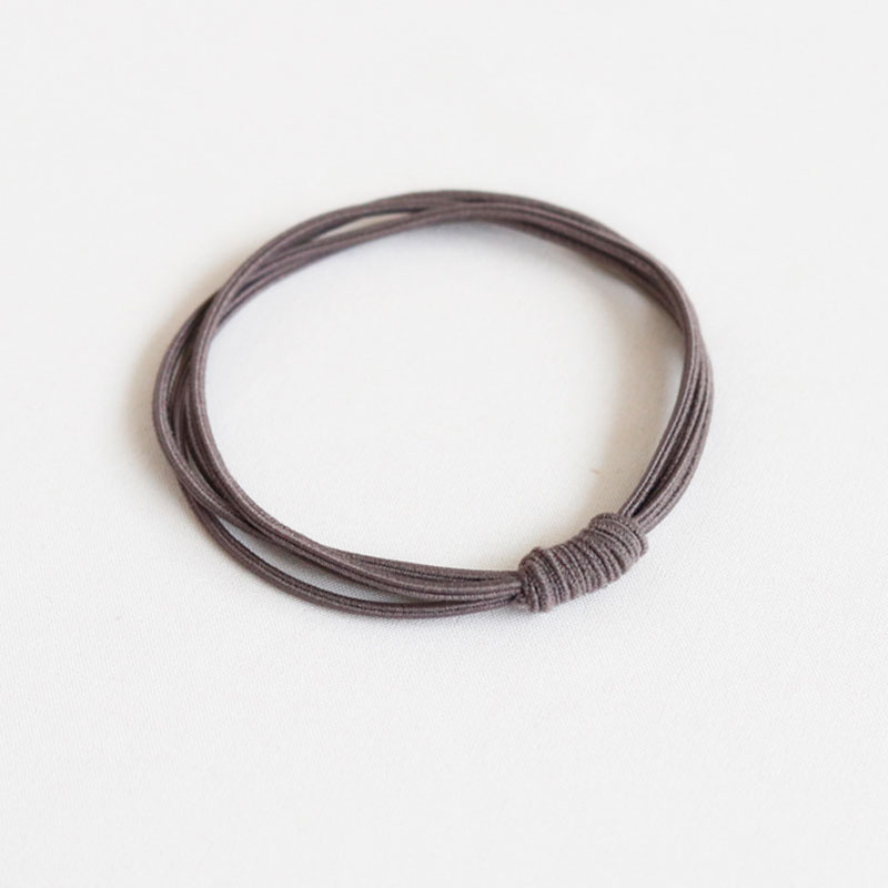 Winter Koe Kleur Haar Touw Vrouwen Fluwelen Chouchou Rubber Band Zachte Warme Elastische Haarbanden Kerstcadeaus Haaraccessoires: 0