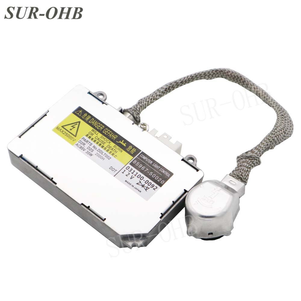 Oem ersätta ddlt 002 hid 85967-50020 d2s xenon ballast 35w gs1 g 510 h 3 d2r kdlt 002 kontroll för  ls400 verso 8596750020 bilstrålkastare