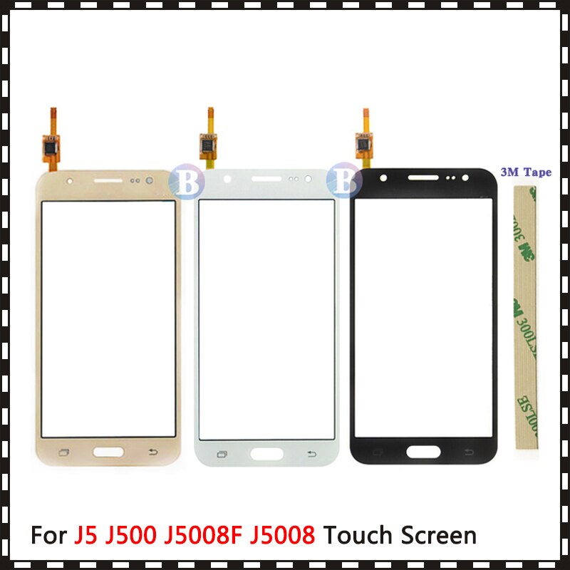 5.0 " for samsung galaxy  j5 j500 j5008f j5008 berøringsskjerm digitaliseringssensor ytre front glasslinsepanel