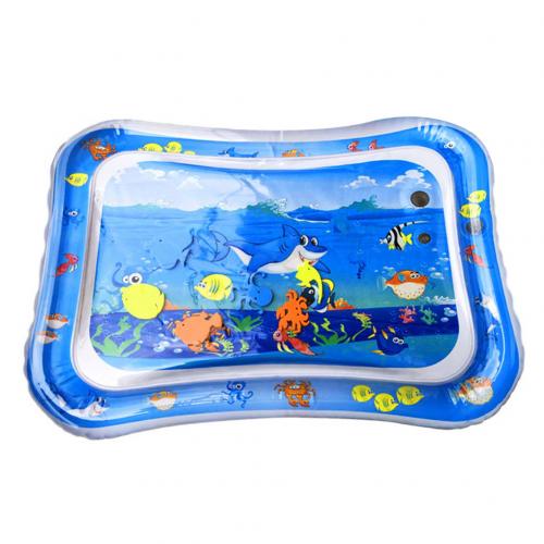Baby Inflatable Tummy Water Padded Mat Aquarium Activity Center Cushion Toy enhance baby's brain and sensory development: Octopus