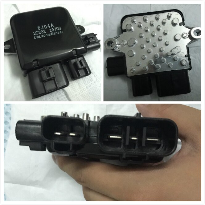 Cooling Fan Motor Drive Control Module For Mazda 6 MPV Mitsubishi Lancer Outlander OEM 1355A124 MR497751 1355A053