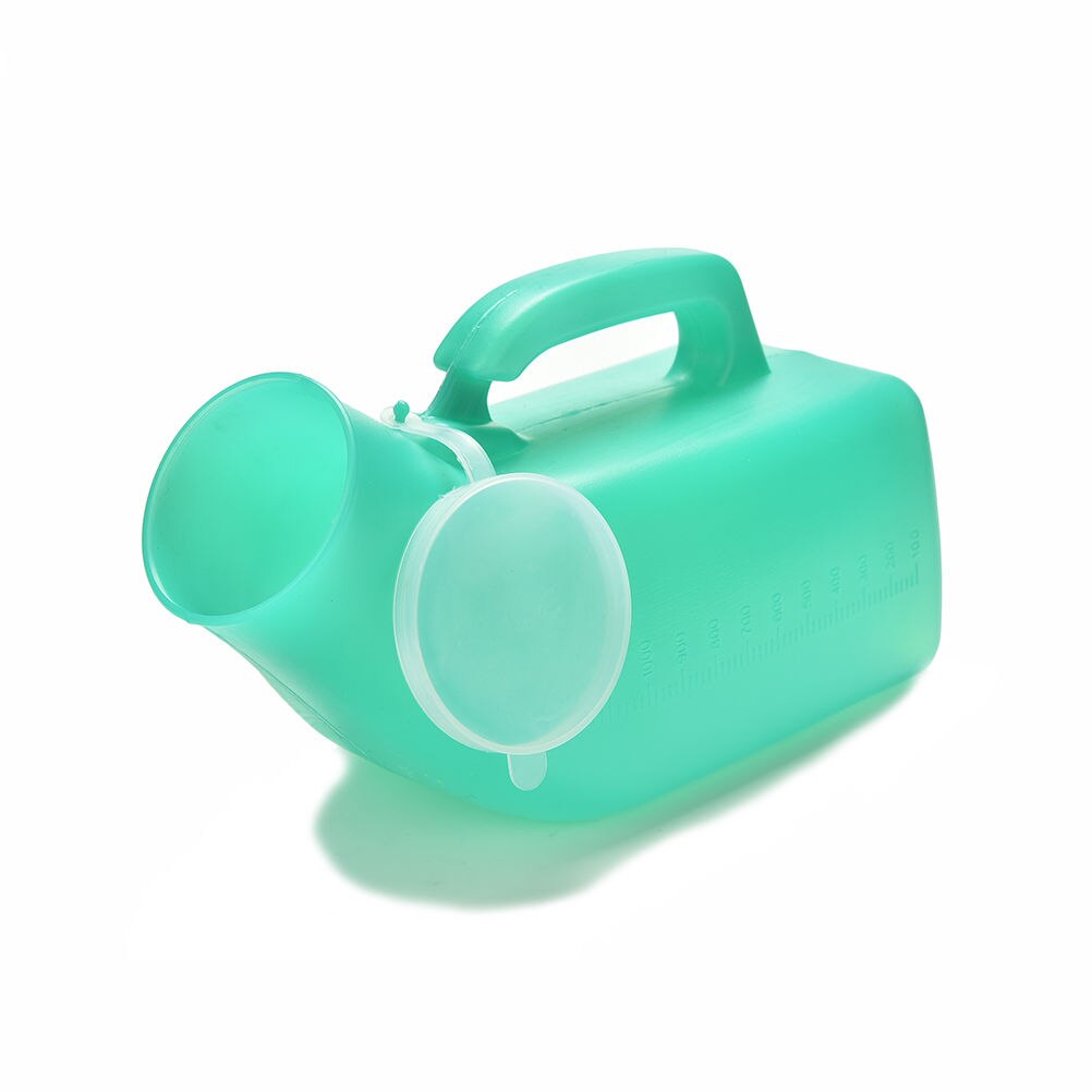 Unisex 1200ml draagbare wasbare mobiele toiletten auto reizen kamp urineren handvat urinefles urinoir opslag gezondheidszorg