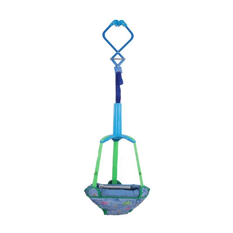 Réglable enfants balançoire Kit de videur maison infantile bébé Parent-enfant bébé porte pull jouets exercice balançoire suspendus activité intérieure: Blue