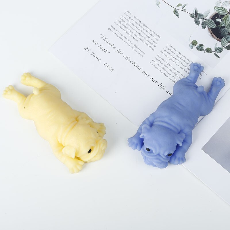 Squishy Cute Dog Pig Antistress Ball Squeeze Slow Rising Soft Sticky Stress Relief Funny Trick Toys for Kids Adults