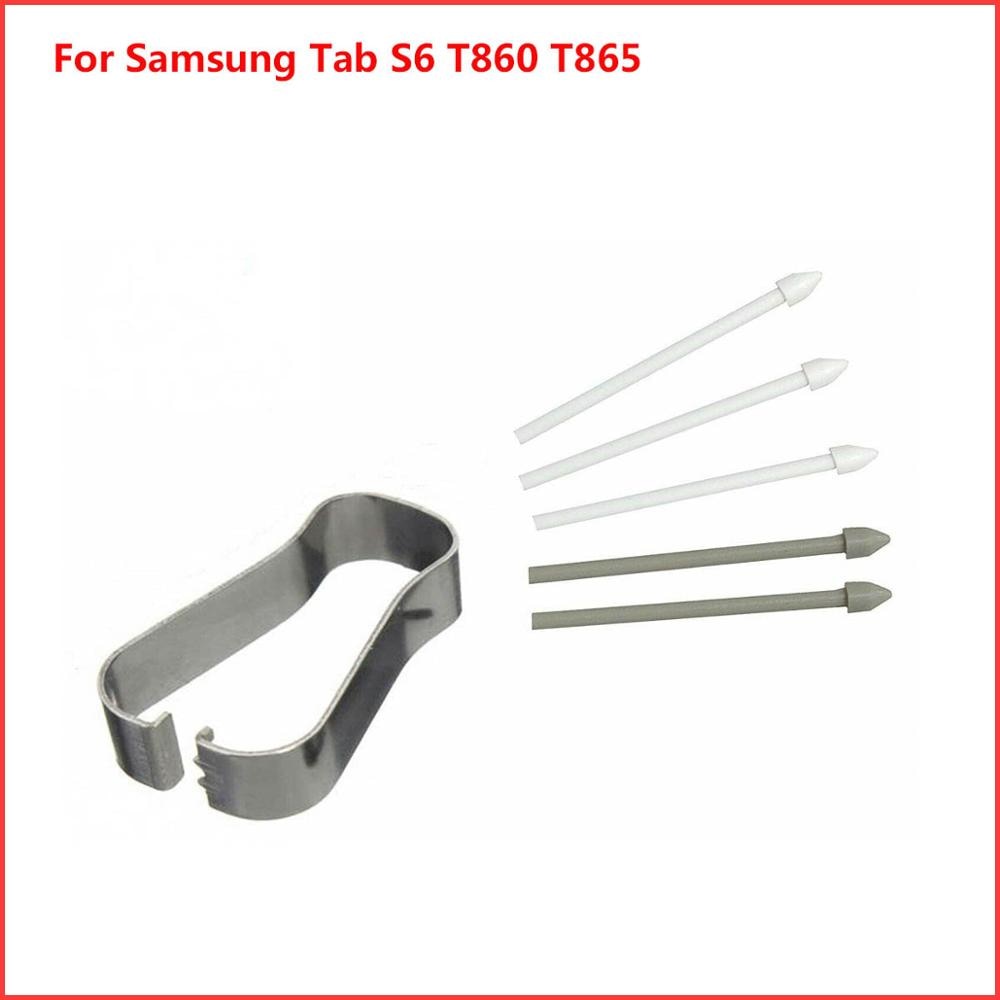 Stylus S Pen Tips Met Clip Praktische Nib Gereedschap Hoofd Duurzaam Plastic Voor Samsung Tab S6 S6 T860 T865/s6 Lite 10.4 P610 P615