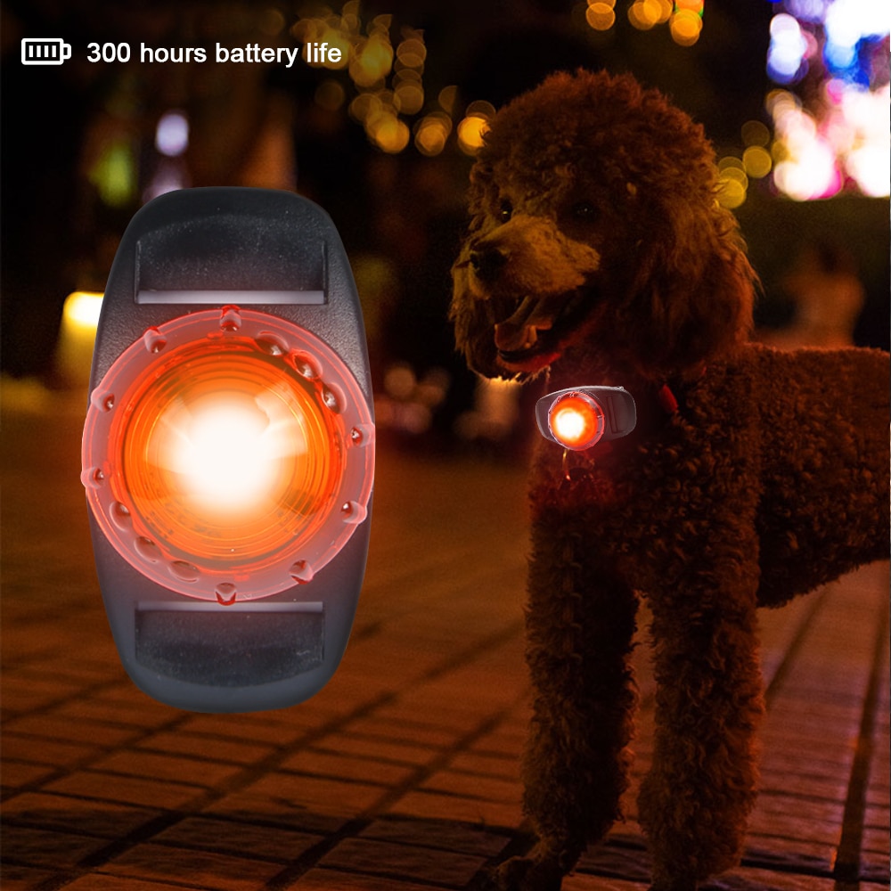 Pet Dog Led Safety Knipperlicht Waterdicht Anti-Verliezen Led Voor Halsband Kleine Grote Hond Kat Hond Accessoires 3 Modes Licht