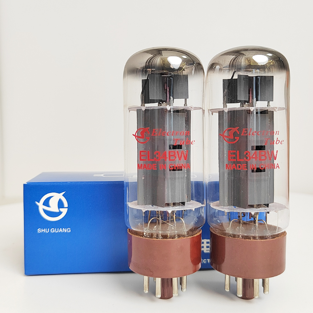 ShuGuang EL34BW Lampa próżniowa DIY HIFI Audio Valve Zastępuje 6CA7 EL34B 6P3P 5881 6550 KT88 EL34M EL34 Zestaw wzmacniacza lampowego