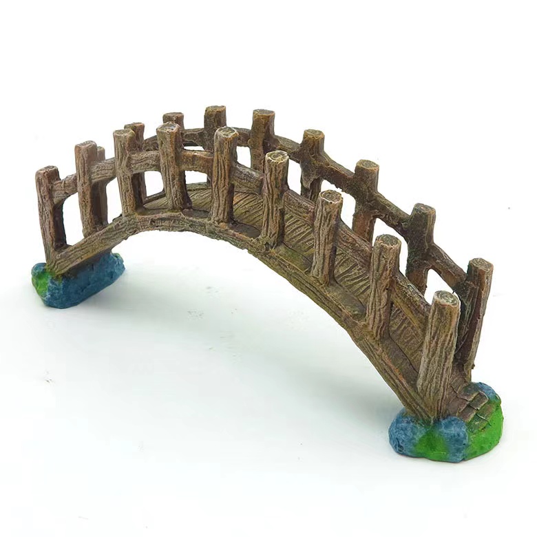 Hars Aquarium Arch-Brug Ophaalbrug Rock Decor Voor Aquarium Landschap Decoratie: Licht Groen