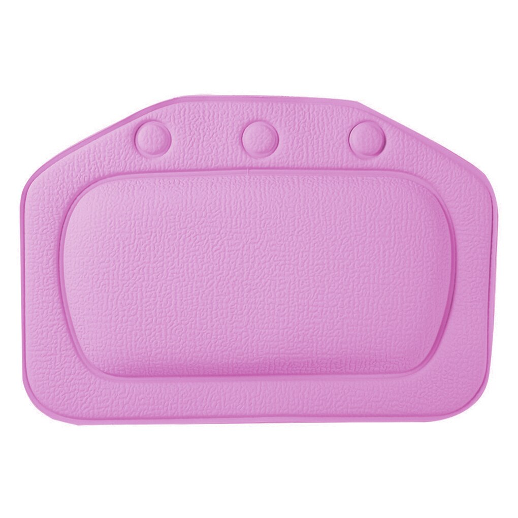 Miękka poduszka robić wanny zagłówek wodoodporna poduszka robić kąpieli z pcv przyssawki zagłówek na głowę: 3