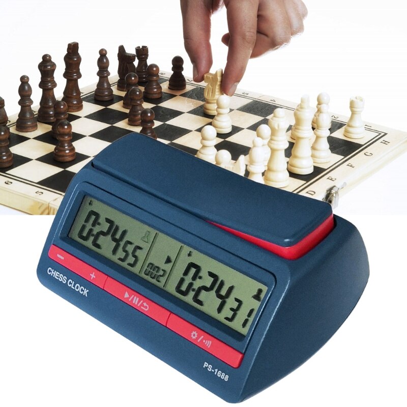 Advanced Chess Digital Timer Chess Clock Count Up Down Board Game Clock Chess Game Timer Digital Game Timing Clock