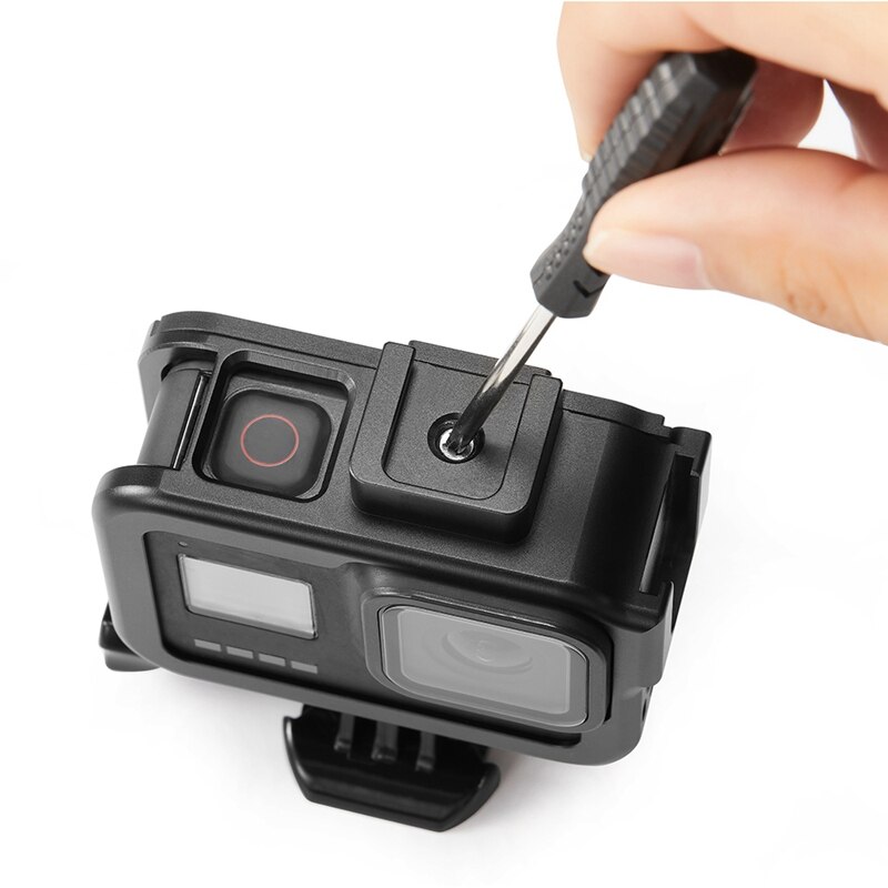 Skyddsram i aluminium för fodral till gopro hero 8 go pro sport actionkameratillbehör
