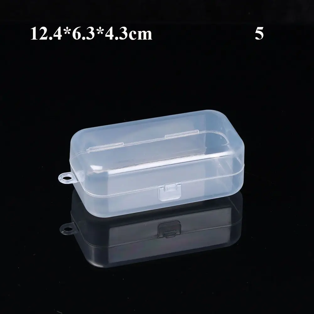 Plastic Transparante Opbergdoos Babyvoeding Holding Case Sieraden Kralen Container Box Vissen Tools Thuis Dagelijks Accessoires: 5
