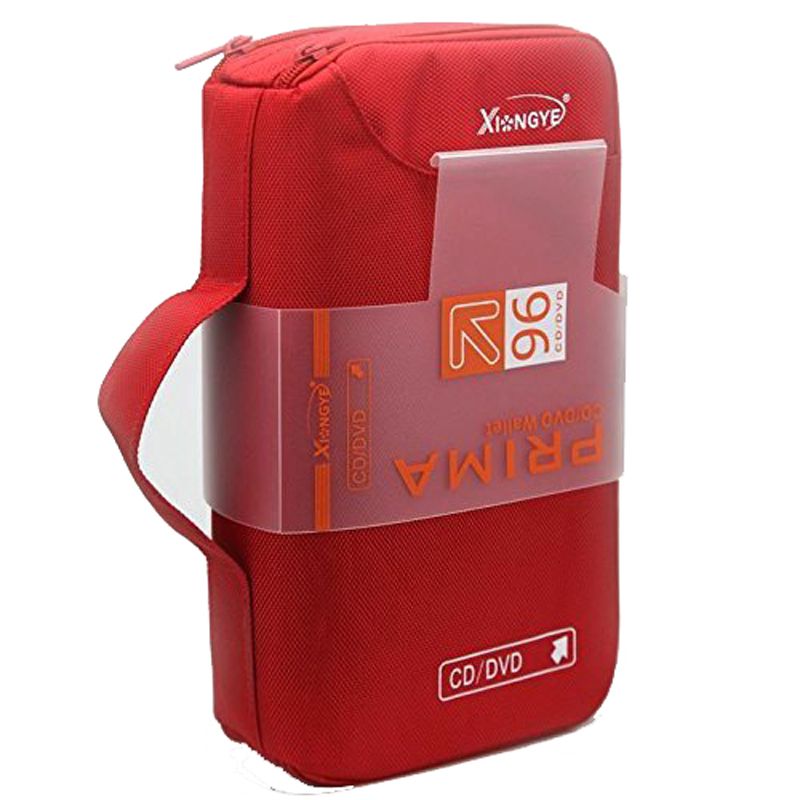 Étui de rangement pour DVD et CD, capacité de 96/64 disques, support pour voiture, sac de transport Portable pour accessoires DVD et CD