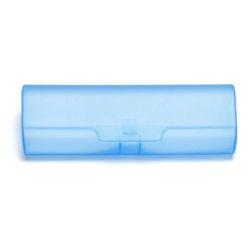 Optical frames Glasses Case Women And Men Plastic Sunglasses Glasses Box Hard Eyeglasses Case Reading Glasses Case: Blue