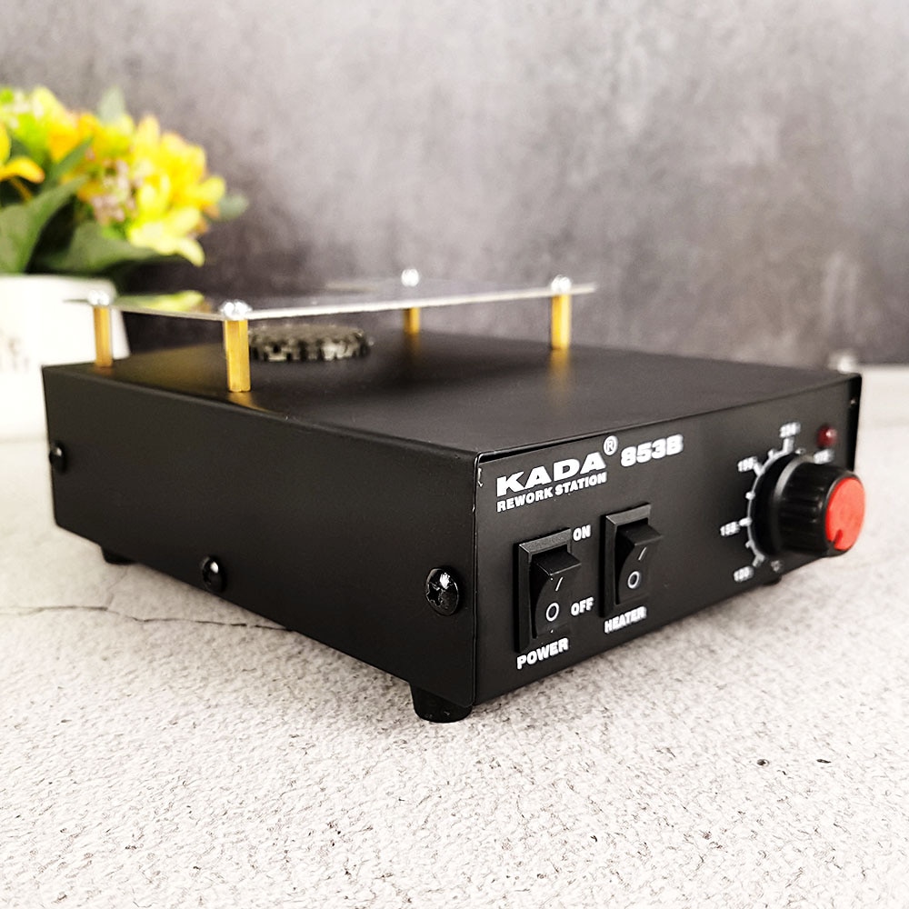 Estação de pré-aquecimento mesa de aquecimento 853b bga estação máquina pré-aquecimento estação desoldering estação de retrabalho