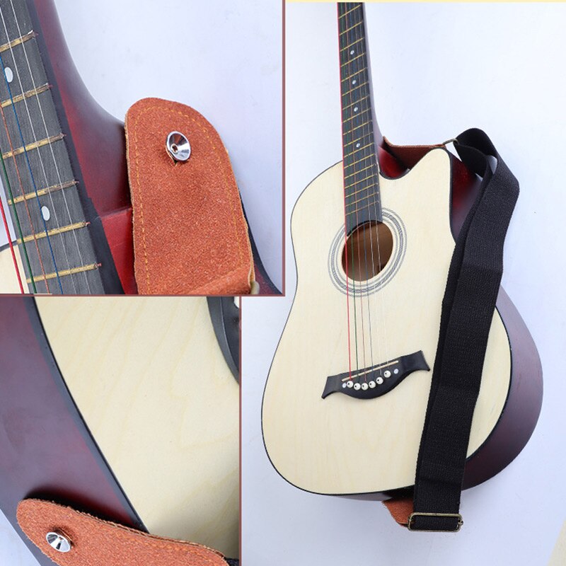 Vintage Zachte Pure Katoen Gitaarband Verstelbare Grandado