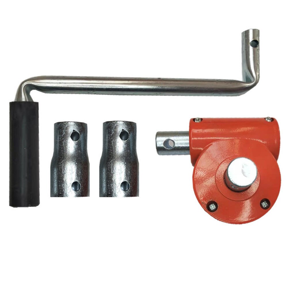 Kas Hand Crank Lier Agrarische Side Film Roll Up Coiler Jaloezieën Rolling Kas Film Lifting Gereedschap Ranch Schaduw: Default Title