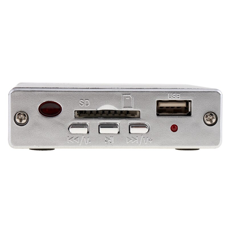 Dc 12V Digitale Auto Eindversterker Mp3 O Player Reader 3-Elektronische Toetsenbord Control Ondersteuning Usb sd Mmc-kaart Met Rem