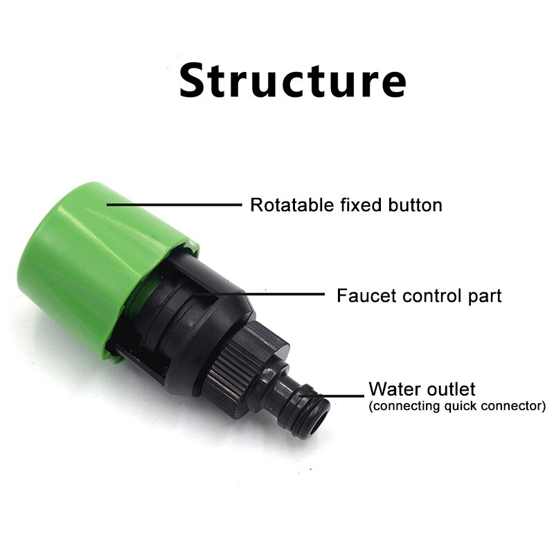 Universal Water Tap Hose Connector Kitchen Faucet Garden Hose Pipe Connector Adapter Indoor Outdoor Faucet Accessories: Pacifier
