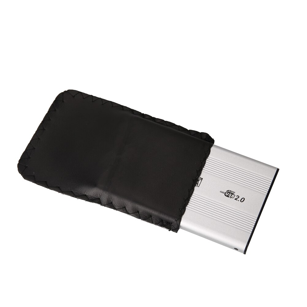 Vodool 2.5 tum usb 2.0 sata extern mobil hårddisk box aluminiumlegering skal hdd kapsling hårddisk fodral