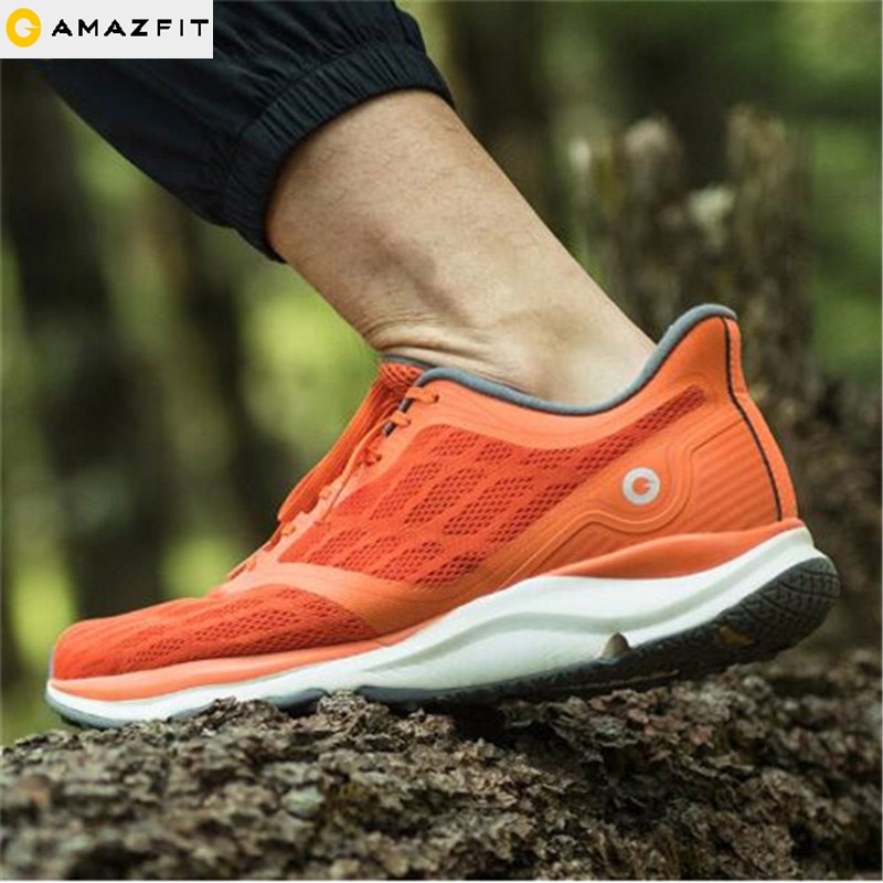 Original Xiaomi Amazfit Antelope Sneakers Rubber Support Smart Chip ( Not Include ) PK Mijia 2 Light Smart Shoes Outdoor Sports