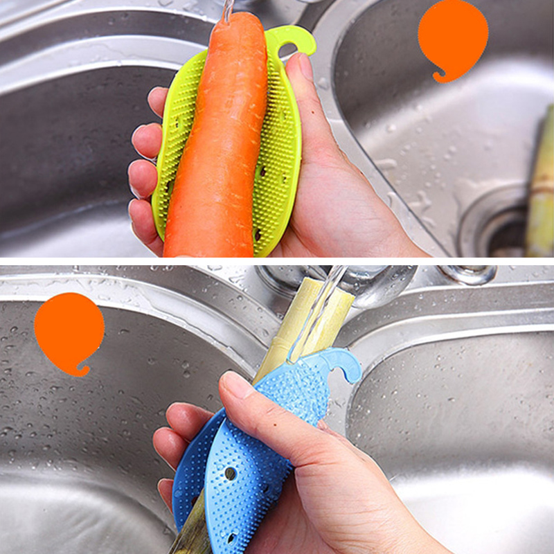 Multifunction Fruits and Vegetables Cleaning Brush... Grandado