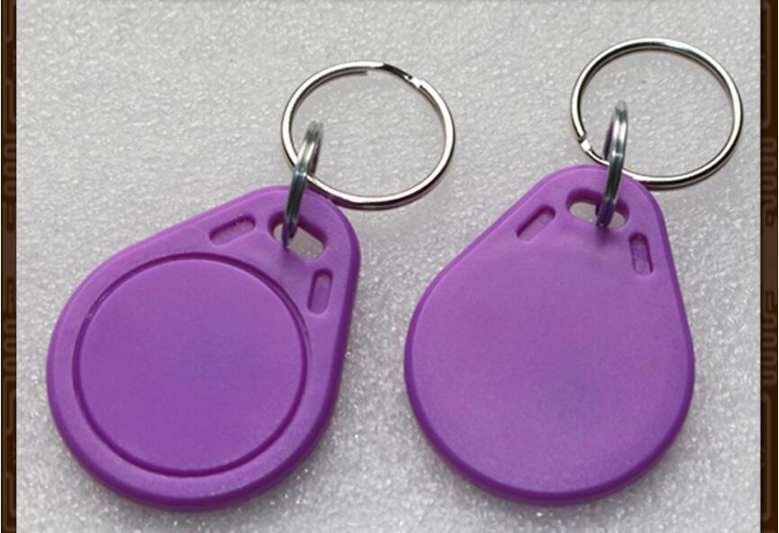 NFC-Sleutelhanger-NXP NTAG216, Zwart met Logo en laser volgnummer. - NFC-Nederland SHOP