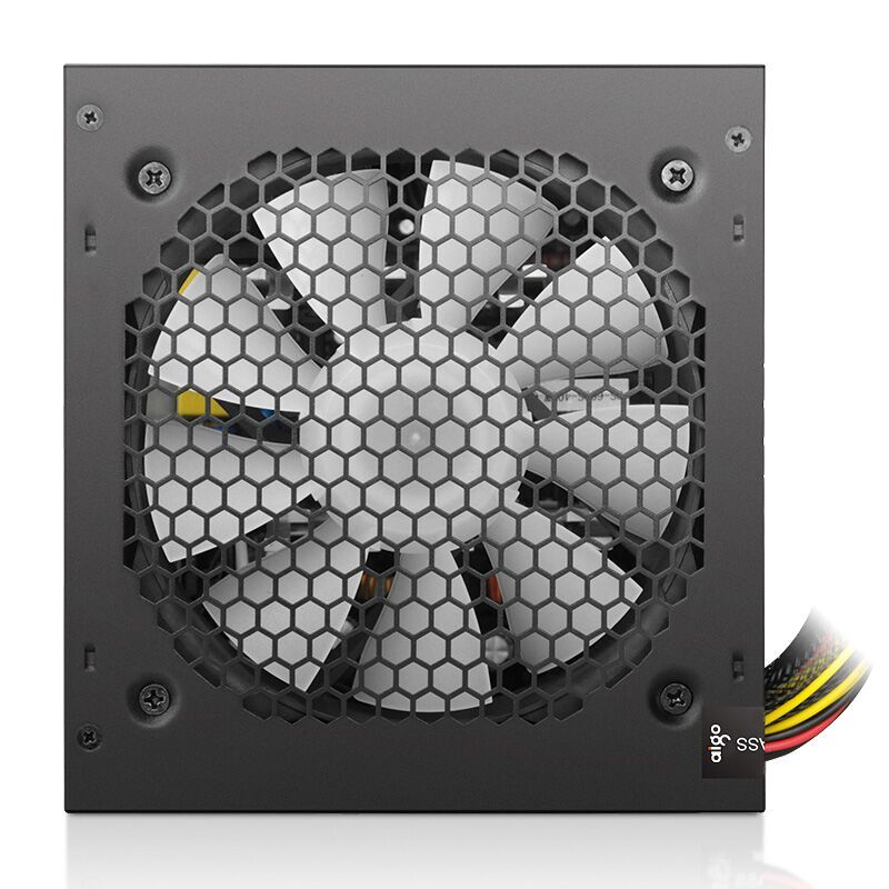 Go AK-Unidad de fuente de alimentación PSU para PC, ventilador negro silencioso para juegos, 600mm, rgb, 24 Pines, 12V, ATX, fuente de alimentación para ordenador de escritorio, BTC, 120 W
