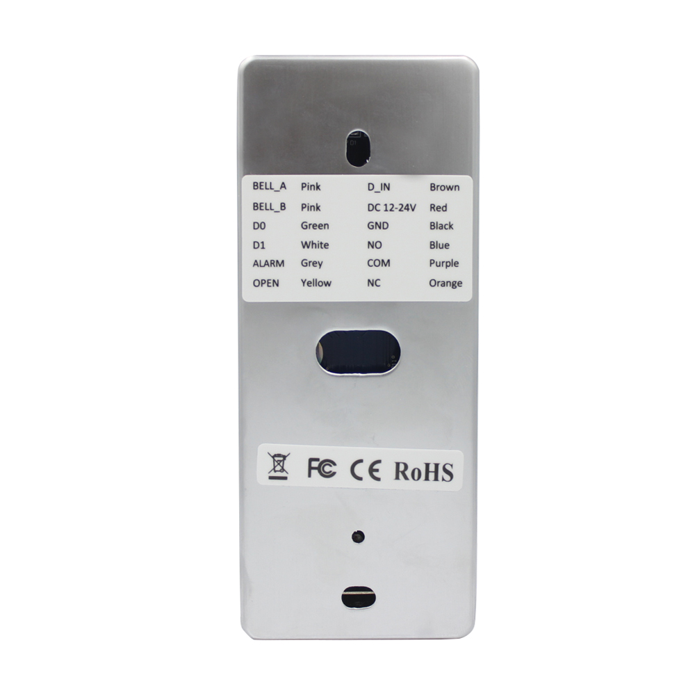 2000 User Touch Keypad 125Khz RFID Access Control Standalone Keypad Wiegand 26 Output Access Control