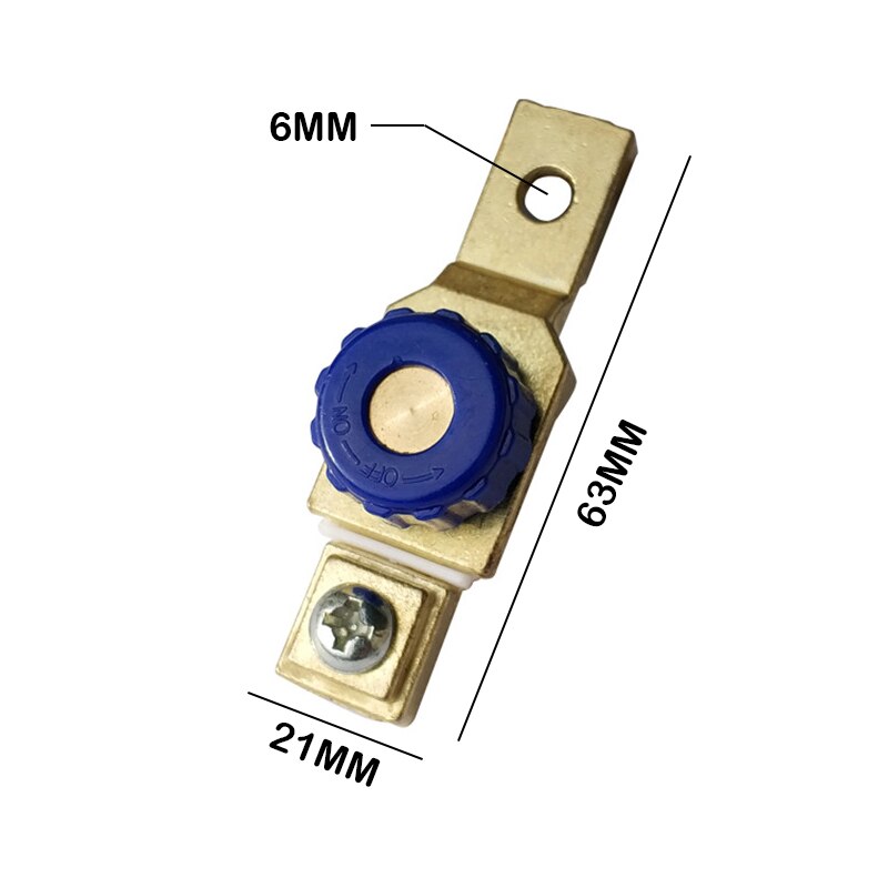 Motorcycle Battery Cut Off Kill Switch Disconnect Terminal 12V 80A For Protection Car Side Post Current Leakage Circuit Breaker: 1pcs