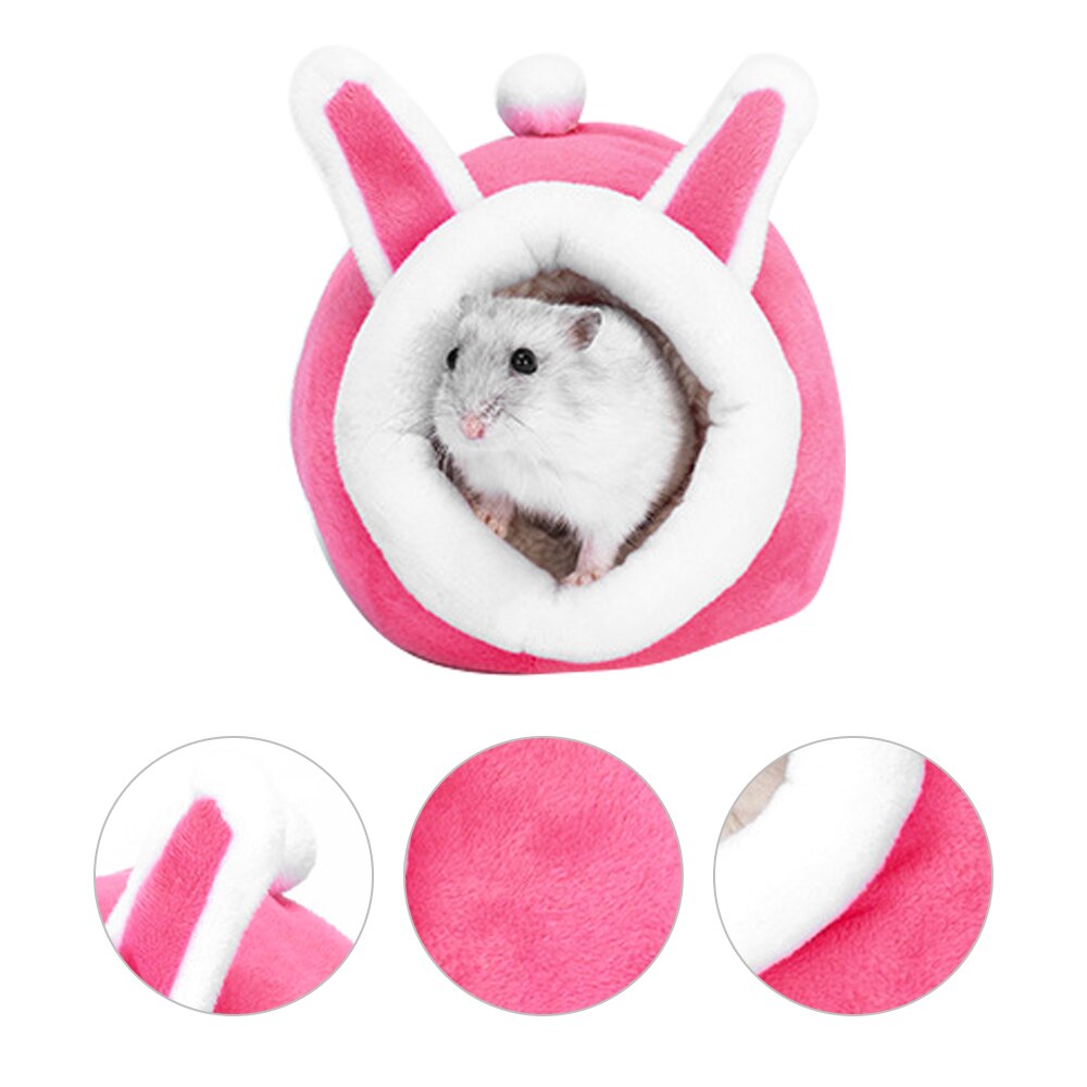 Hamster Huis Cavia Accessoires Hamster Katoen Huis Klein Dier Nest Winter Warm Voor Knaagdieren/Cavia/rat/Egel: A