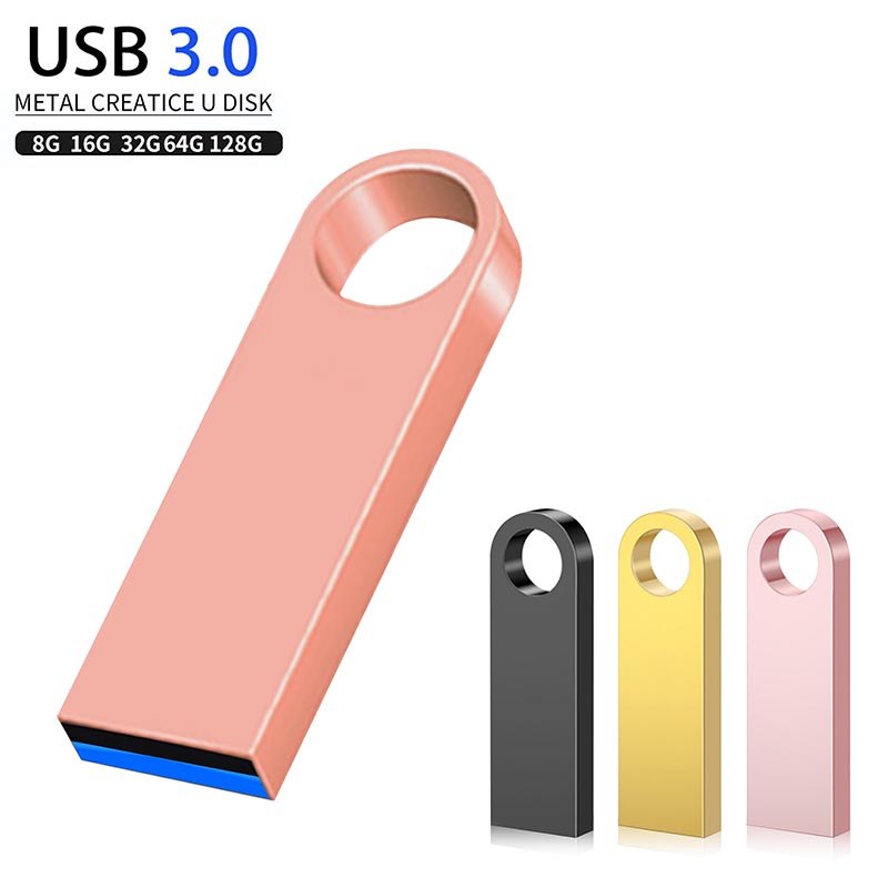 USB Flash Drive 3.0 Pendrive 8GB 16GB 32GB 64GB 128GB Metal Stick Disk 3.0 Pen Drive USB Flash Drive 128GB 64GB 32GB 16GB 8GB