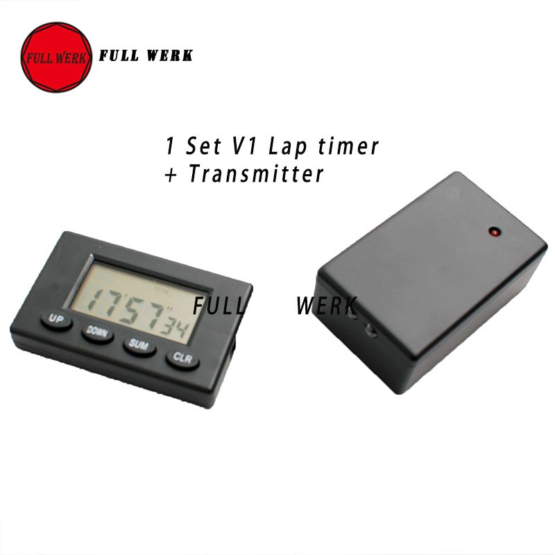 Plastic Lap timer infrared ultrared Receiver Transmitter Beacon Motorcycle Car Outdoor Racing Track Device with Interval Time: 1 Set V1 Lap Timer