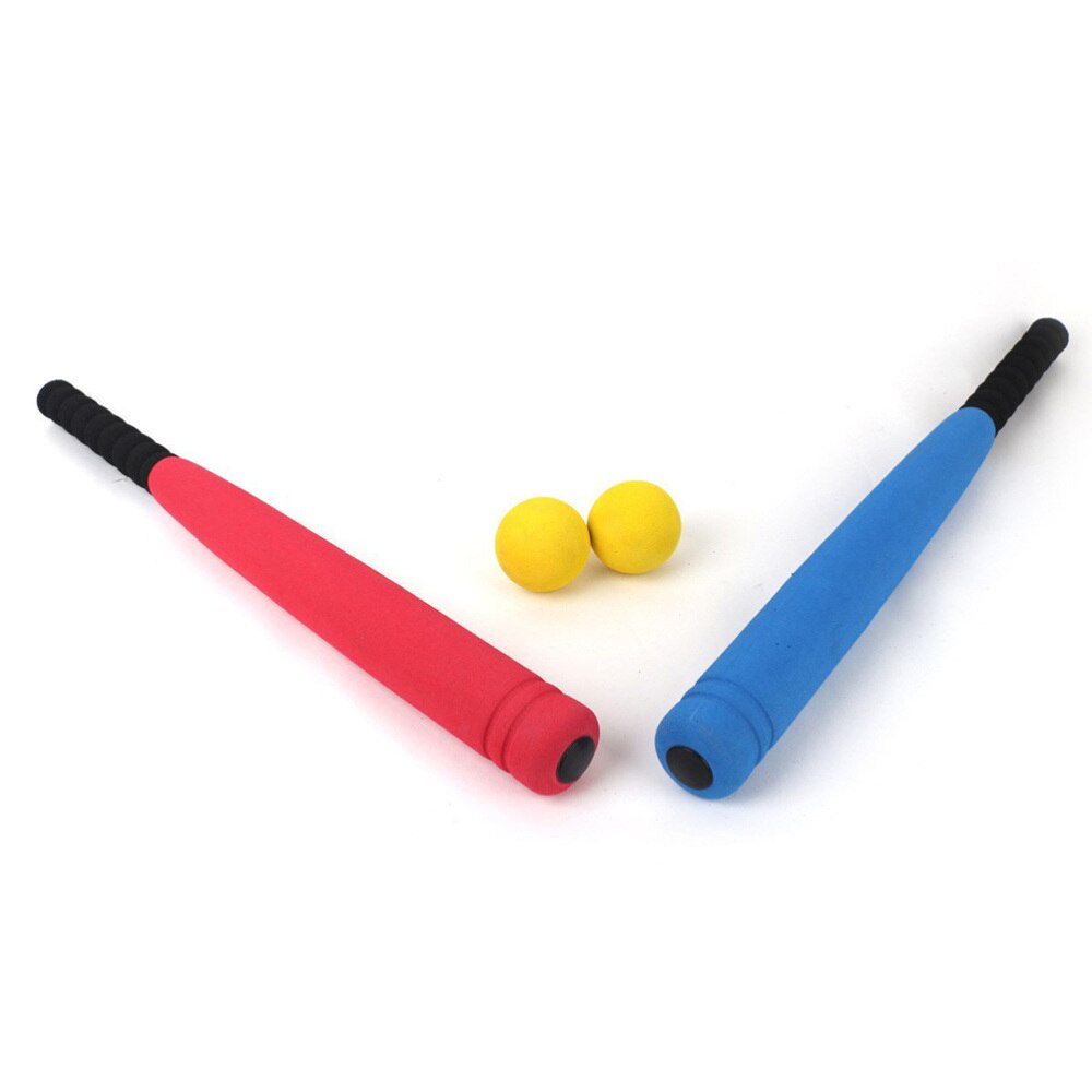 Bate de béisbol para niños, Kit de béisbol para exteriores, juego deportivo seguro, Color azul, aleatorio