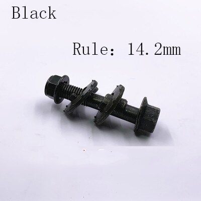 Auto repair parts Four wheel alignment eccentric screw Camber adjustment thread Tire eccentric screw for car: BLK 14.2mm 1pc