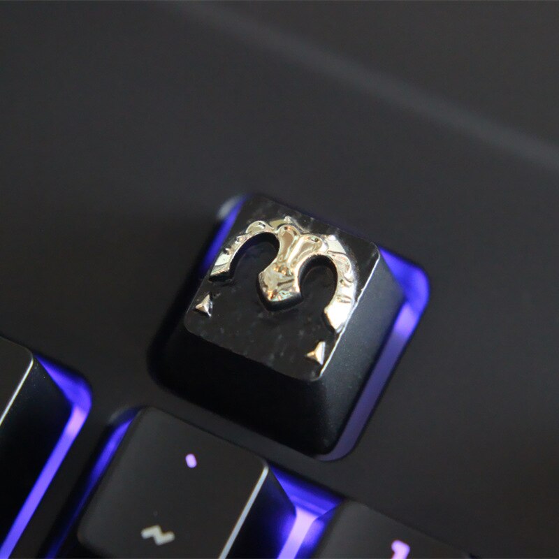 ESC Keycap Custom Aluminum Alloy Keycaps for Mechanical Keyboard CS DVA FATE R4 Height Stereoscopic: FATE Jeanne