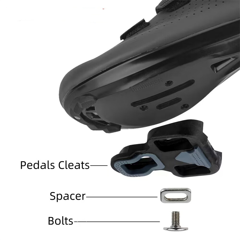 Racefietspedalen van koolstofvezel - Ultralichtgewicht, geschikt voor SHIMANO SPD/LOOK KEO-schoenplaatjes | Hoogwaardige klikpedalen