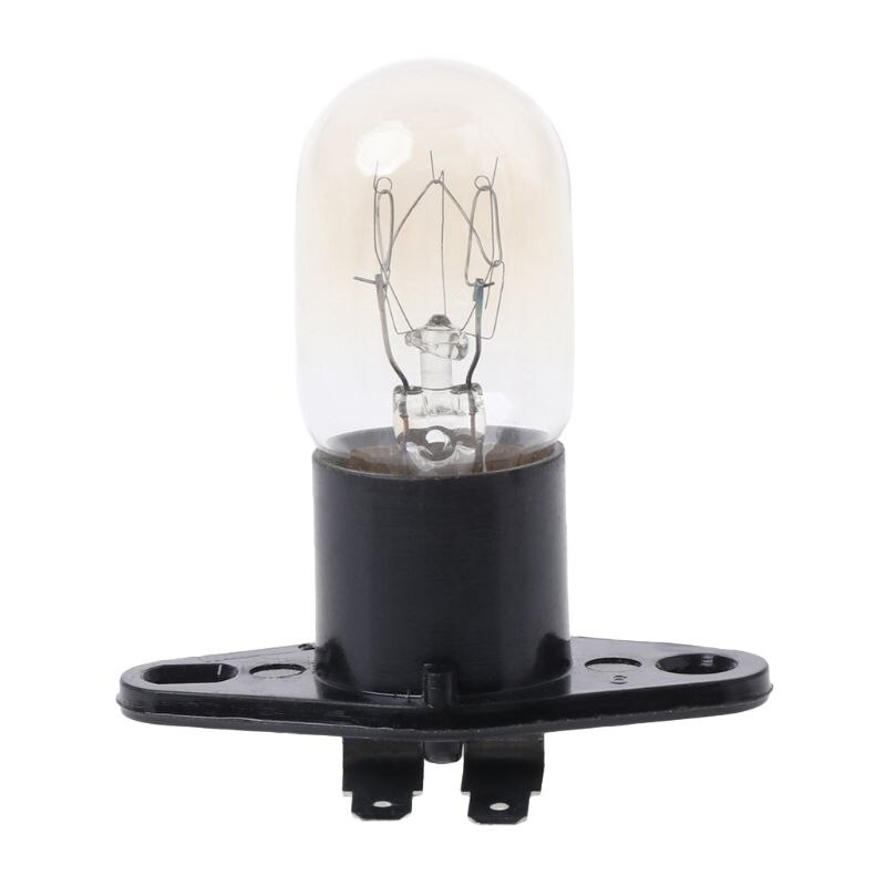 Base de bombilla para horno microondas, de lámpara de luz Global, 250V, 2A, repuesto Universal,